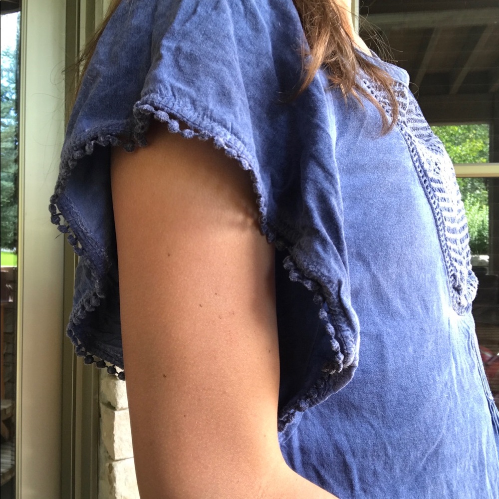 Chambray Blouse - Picture 4 of 9